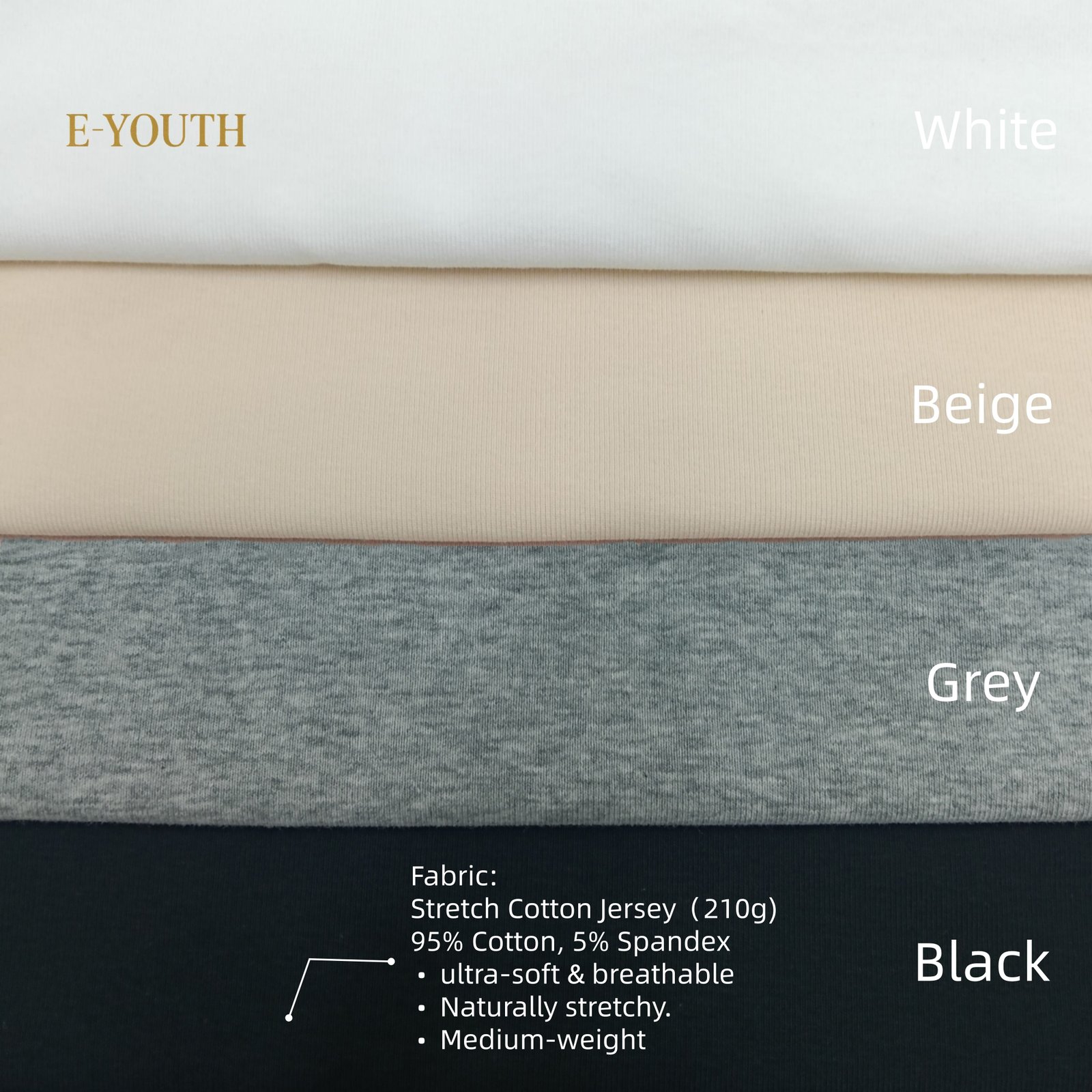 Eyouth 13105 Minimalist Cotton Pullover | Women Long Sleeve Basic Top product detail 11