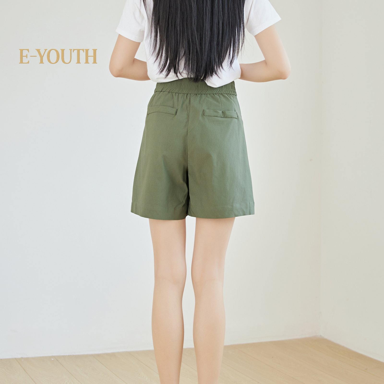 Eyouth 20168 women shorts casual loose high waist ladies woman short pants product detail 5