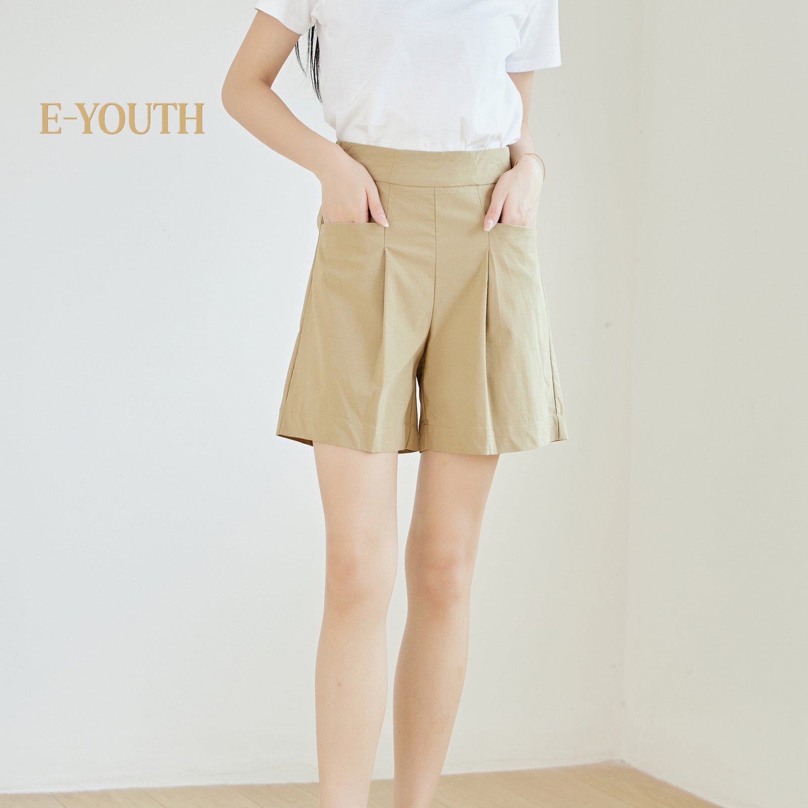 Eyouth 20168 women shorts casual loose high waist ladies woman short pants product detail 2