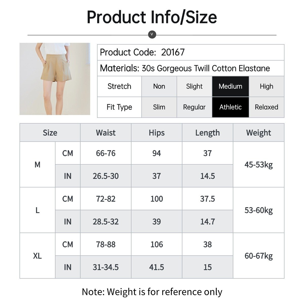 EYOUTH 20167 High-Waist A-Line Shorts|Minimalist Pleated Shorts