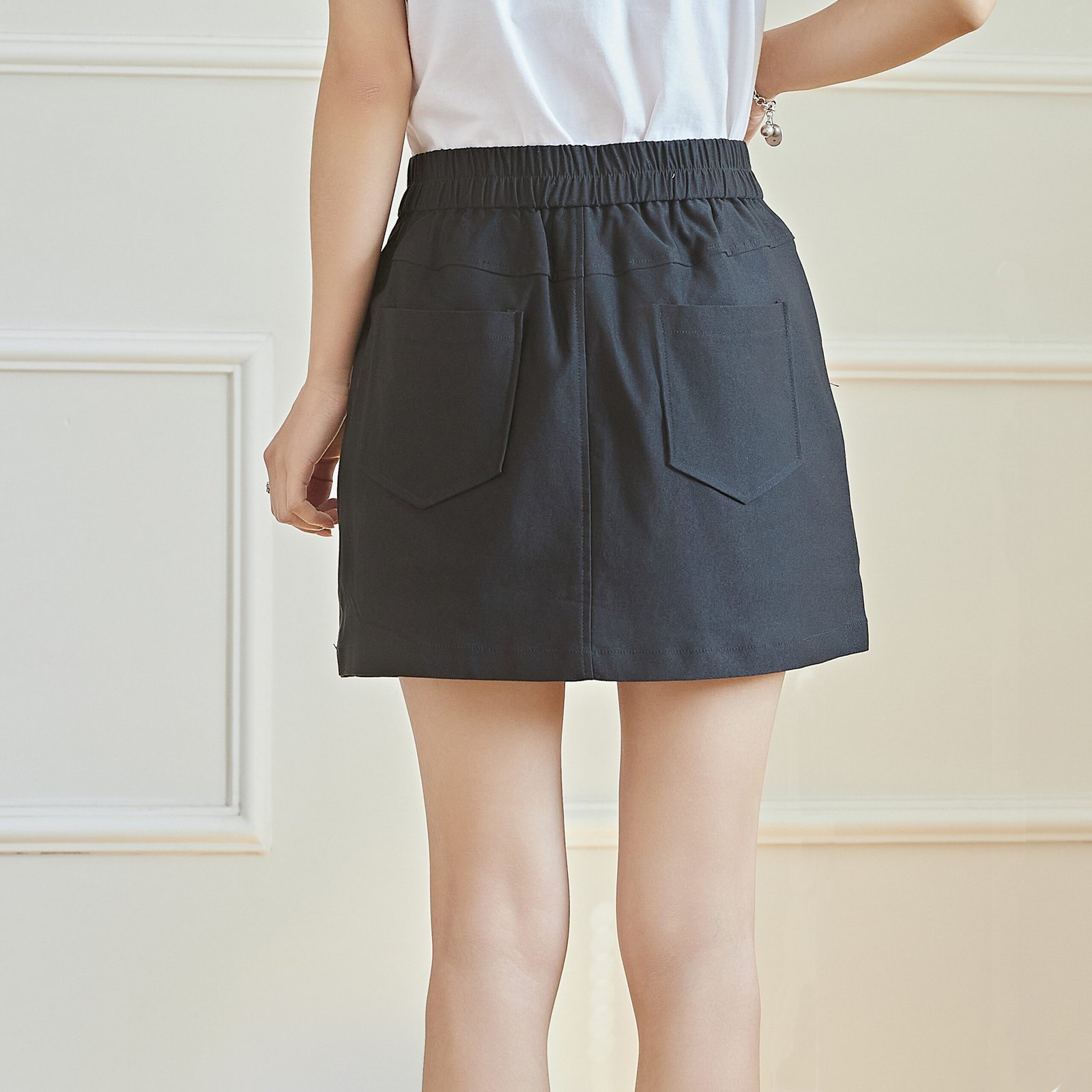 Eyouth 20212 women mini skirts ladies skirts with safaty shorts product detail 5
