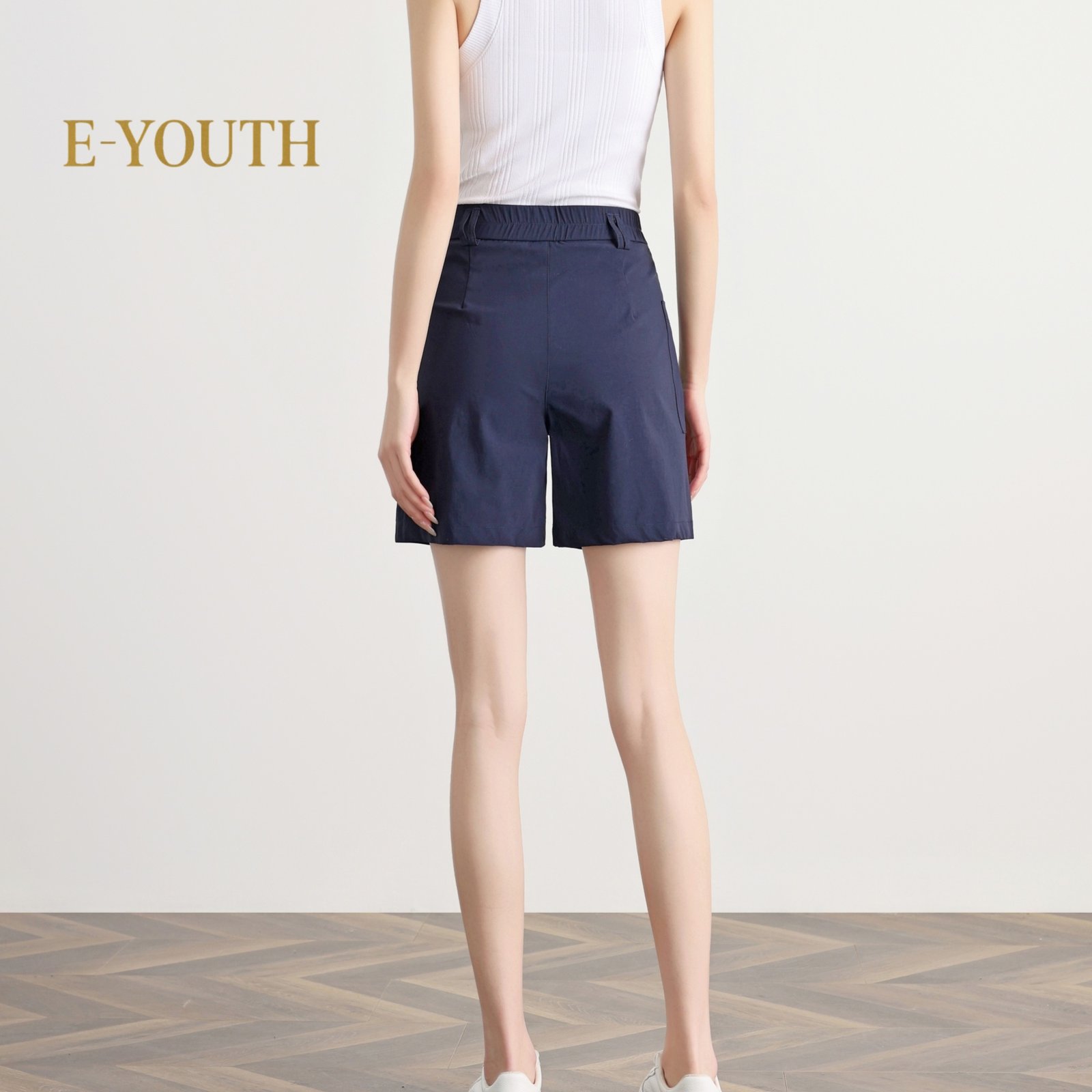 Eyouth 20230 Women Smart Casual High-Waist Shorts product detail 5