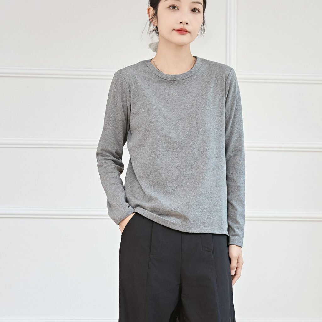 Eyouth 13104 Women's Soft and Comfortable Long Sleeve T-Shirt - Womenswear, Lingerie