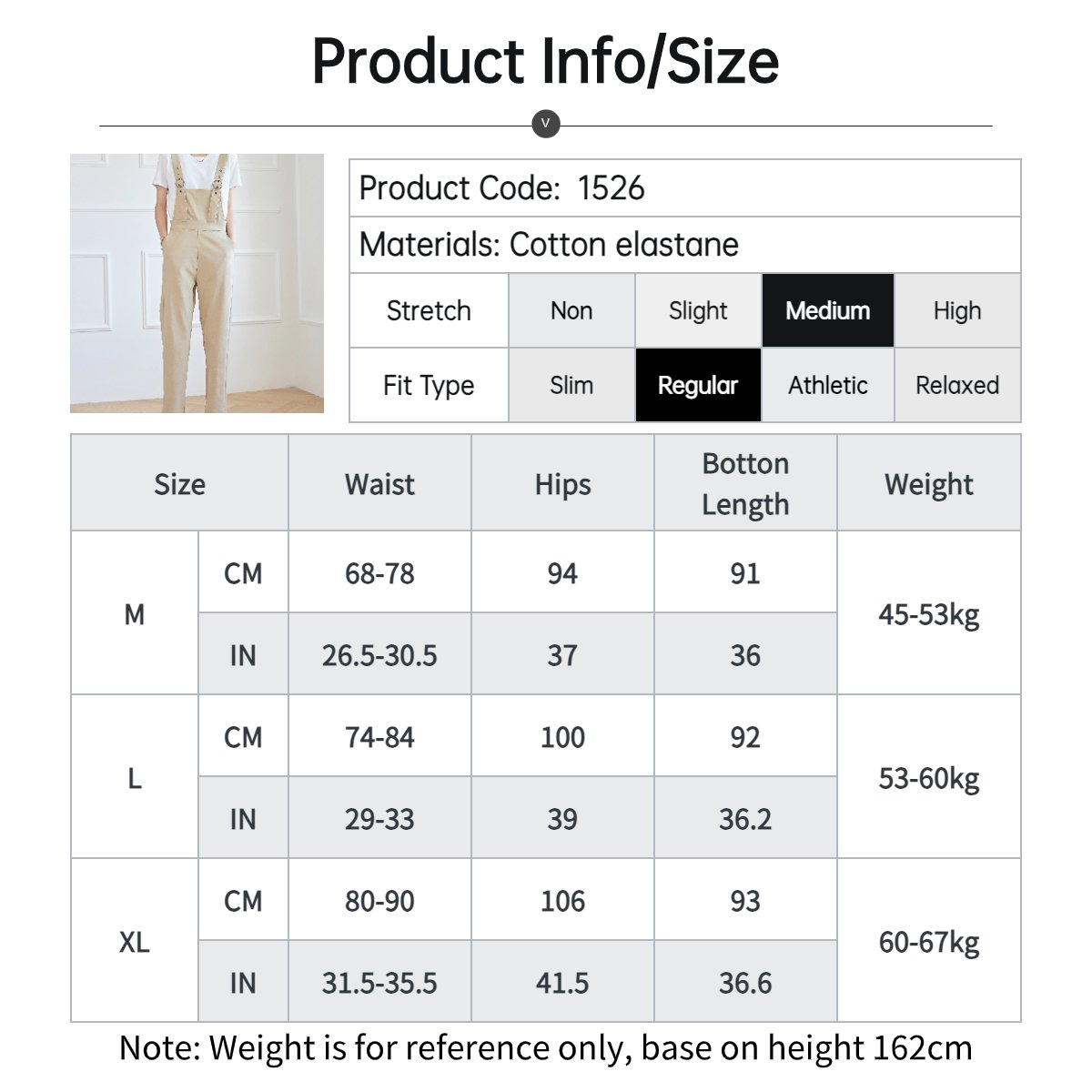 Eyouth 1526 Women jumpsuits romper suspenders loose fit ladies overalls