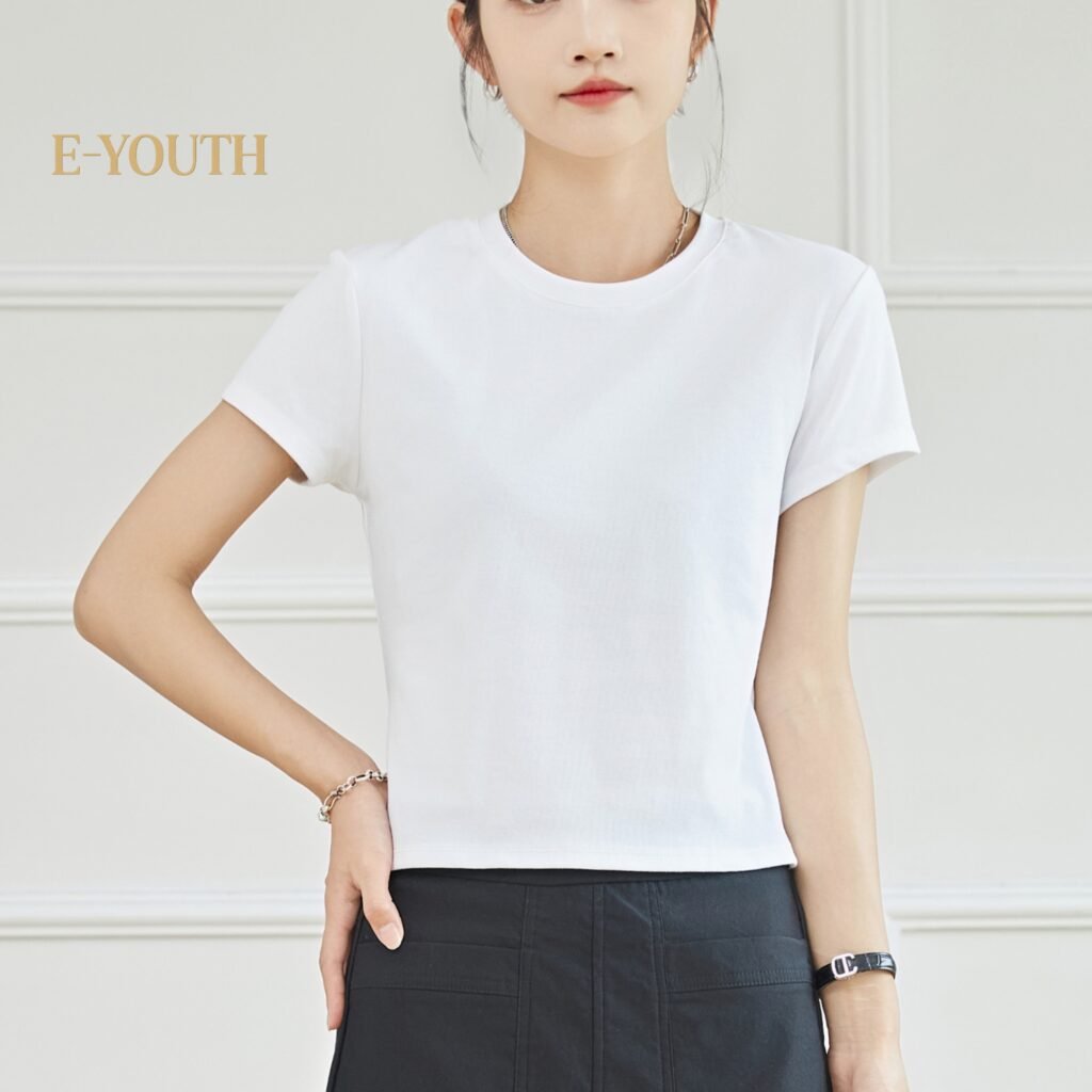 Eyouth 13101 Women's T-Shirt in Various Colors - Soft and Comfortable Tops