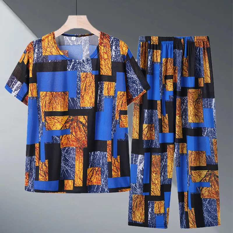Women's Ice Silk Two-Piece Summer Set product detail 13