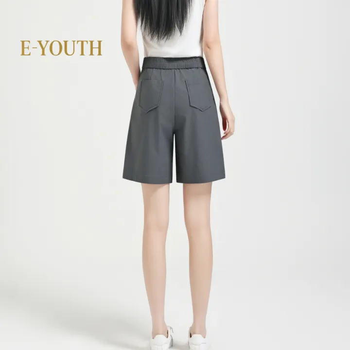 Eyouth 20172 Women Urban Cargo Shorts - Image 2
