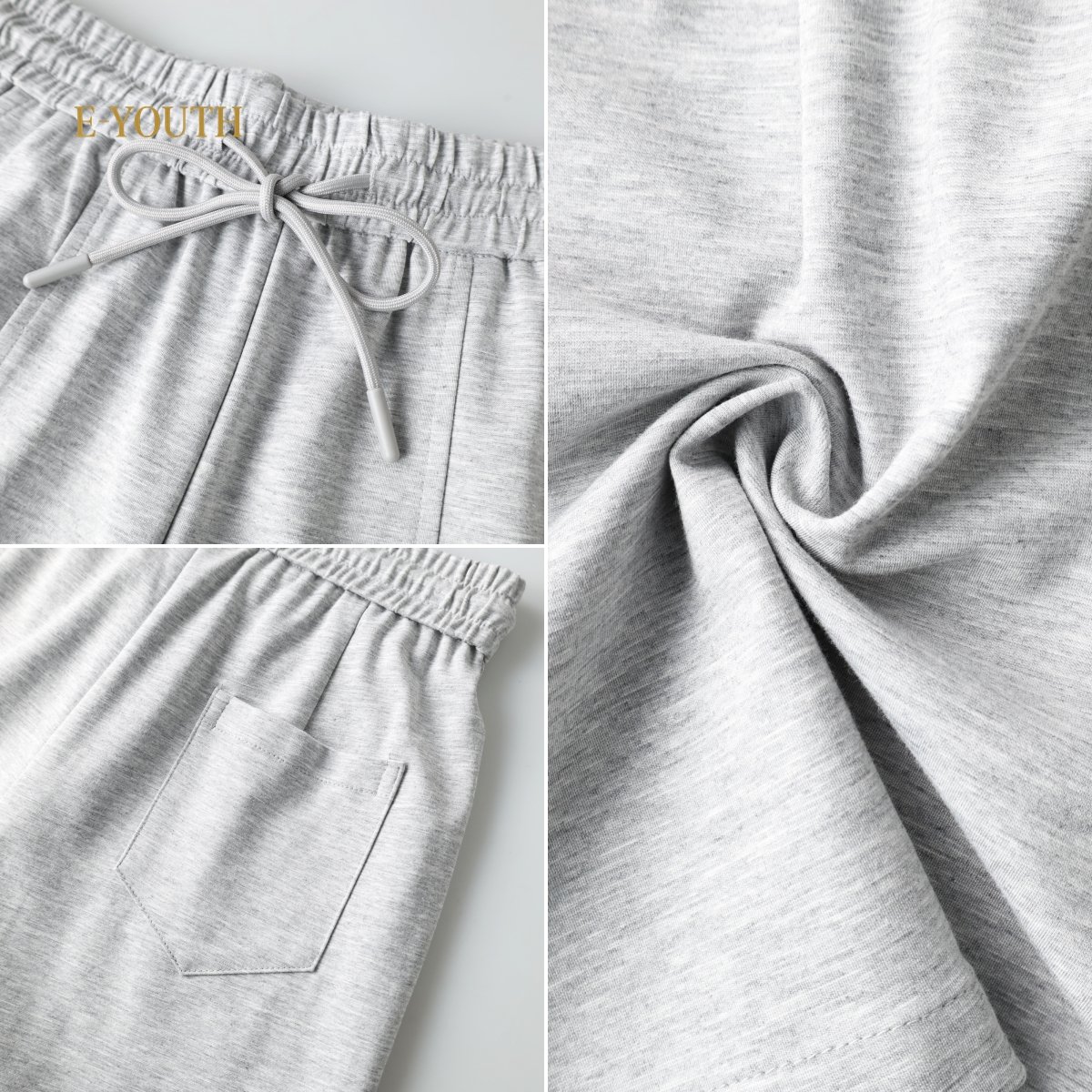 Eyouth 20233 Women Essential Drawstring Cotton Shorts product detail 8