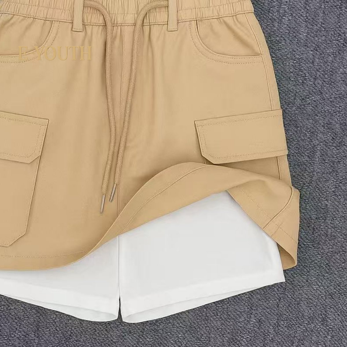 Eyouth 20222 Women Minimalist Cargo Mini Skirt product detail 7