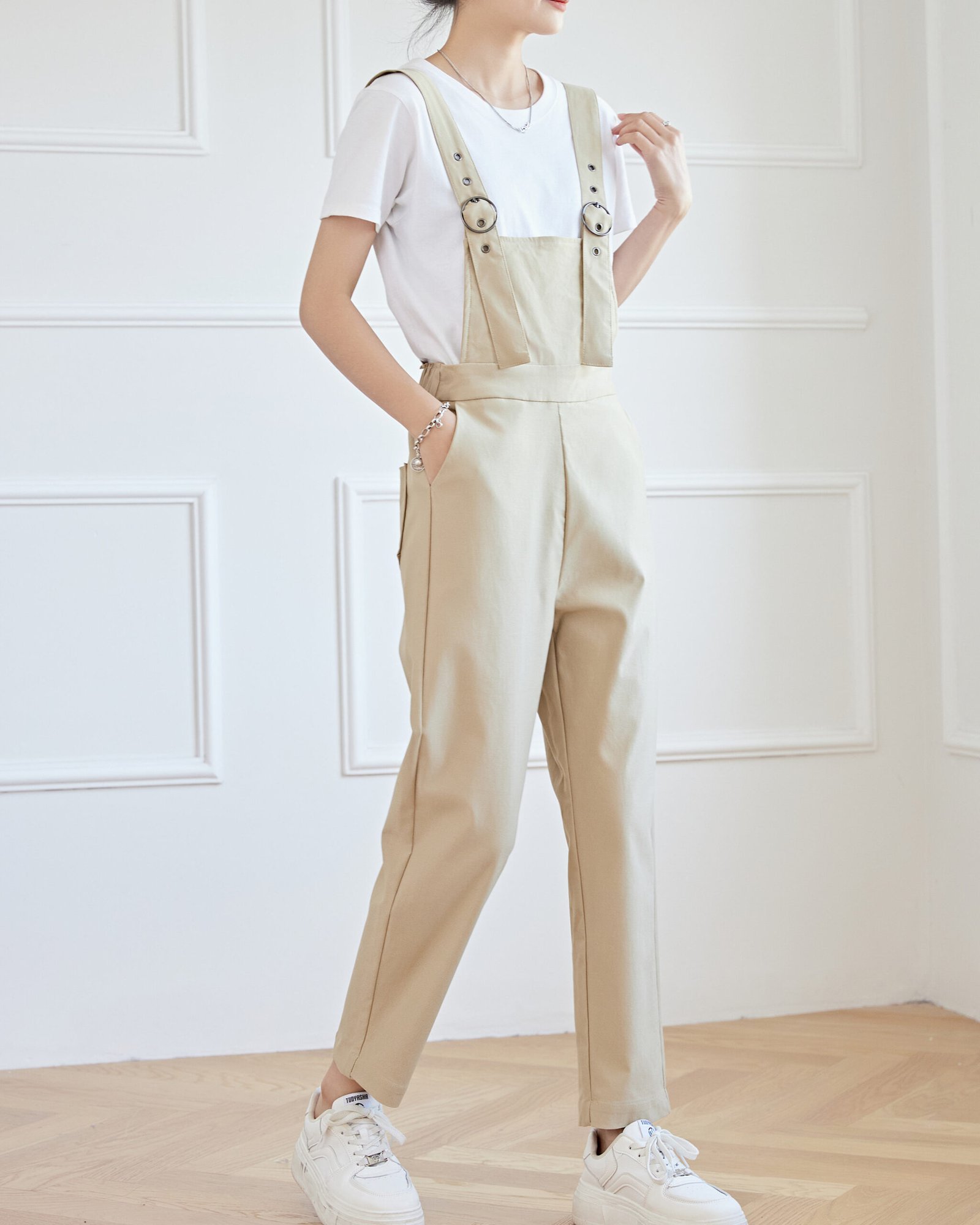 Eyouth 1526 Women jumpsuits romper suspenders loose fit ladies overalls product detail 2