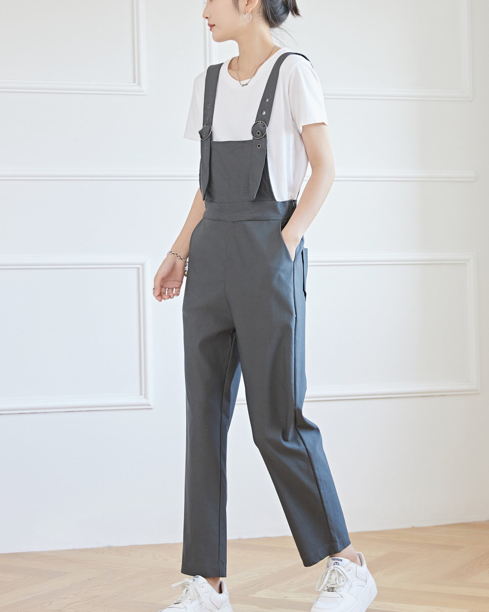 Eyouth 1526 Women jumpsuits romper suspenders loose fit ladies overalls product detail 4