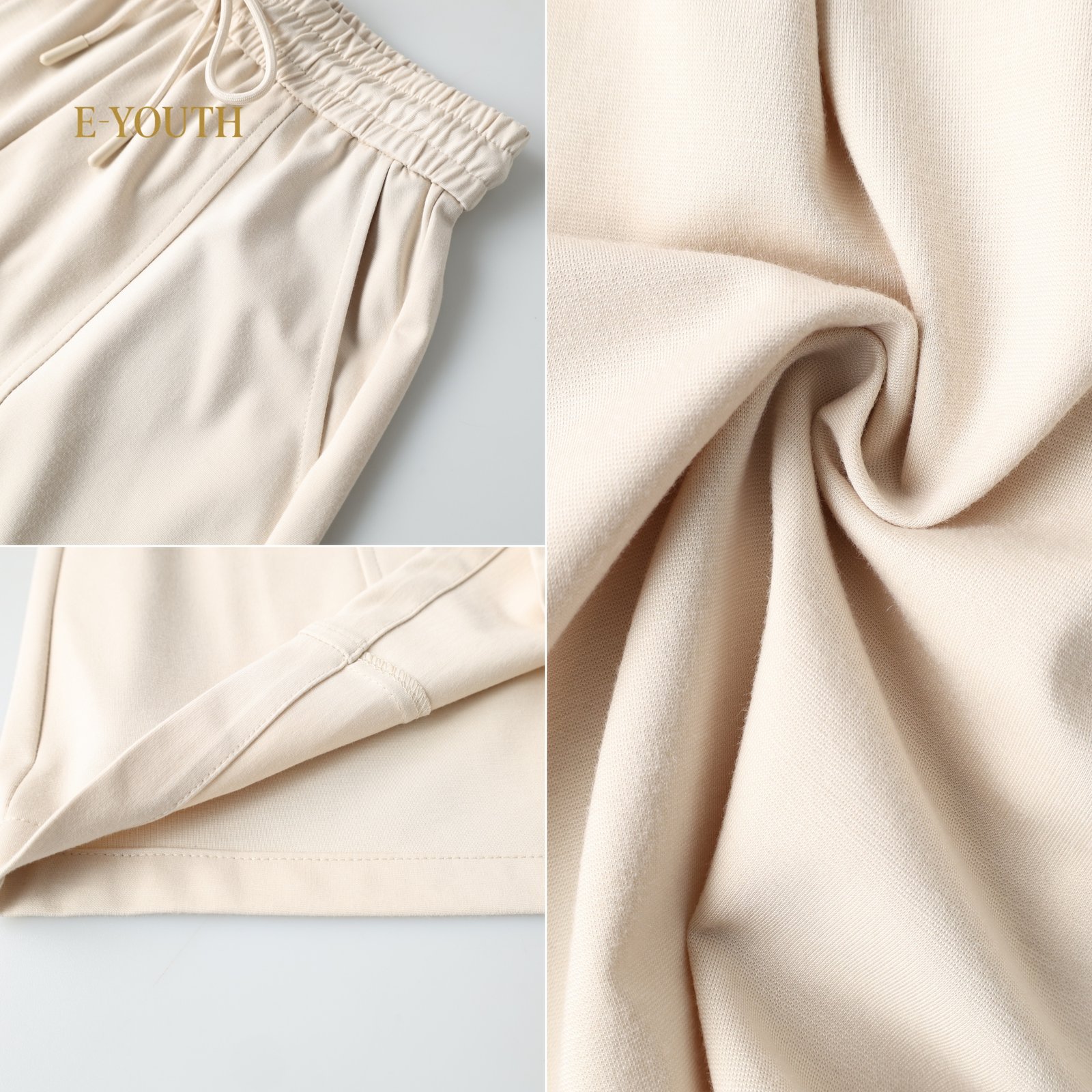 Eyouth 20233 Women Essential Drawstring Cotton Shorts product detail 9