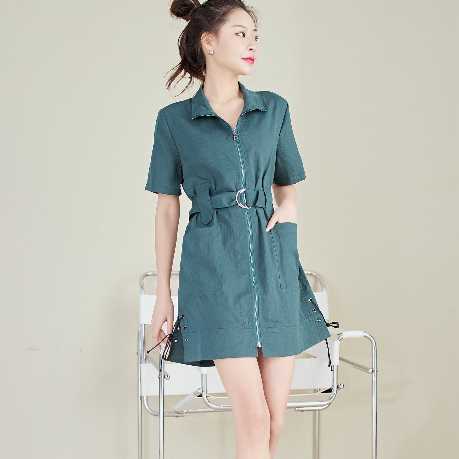 Eyouth 1737 Women Short Sleeved Dress product detail 3